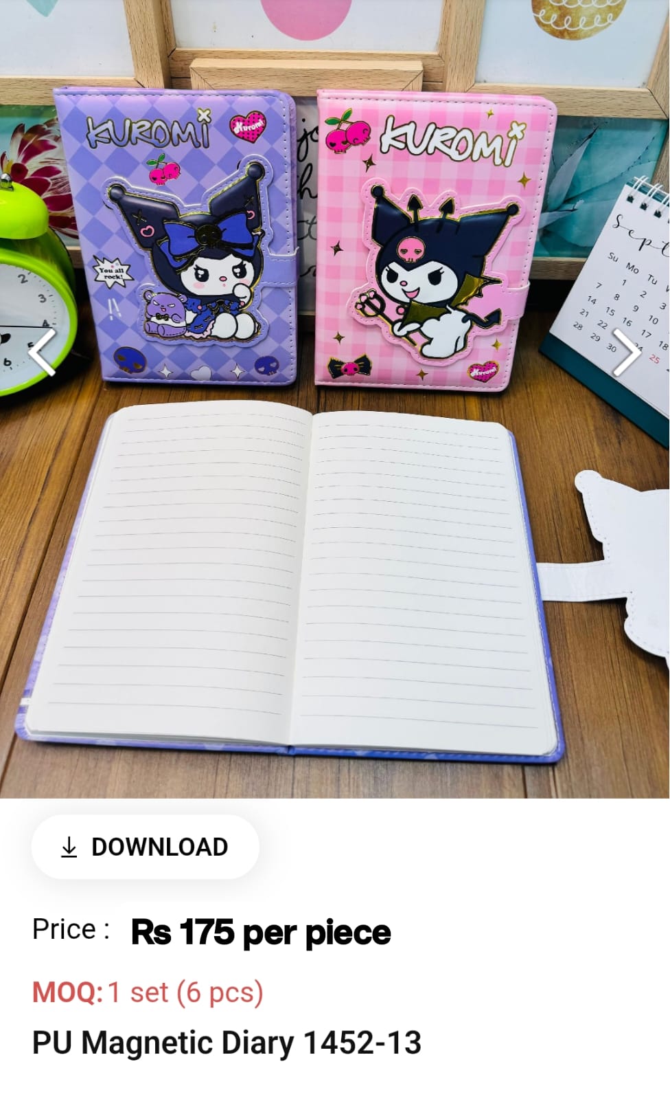 PU Magnetic Diary